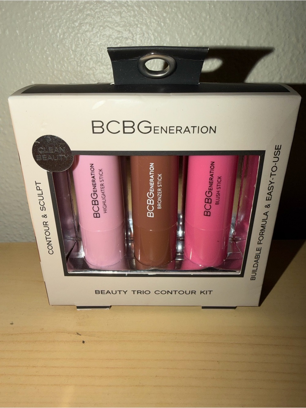BCBGeneration Beauty Trio Contour Kit - Light Pink, Brown, Pink